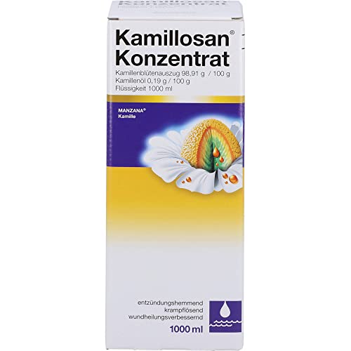 Kamillosan Konzentrat: Arzneimittel mit Kamillenblüten-Auszug für Sitzbad Mundspülung Inhalationslösung Umschläge und zur Einnahme
