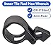 Toolwiz Universal Inner Tie Rod Hex Wrench Repair Removal Tools 27-42mm for Car Truck Vehicle Motorcycle, Inner Tie Rod Removal Tool Compatible with Mercedes Benz, BMW, Toyota, Honda, Ford