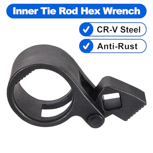 Image of Toolwiz Inner Tie Rod Hex Wrench 1 /2'' Drive Repair Removal Tools 27-42mm | Car Truck Vehicle Motorcycle Rod End Removal and Installation, Compatible with Mercedes Benz BMW Toyota Honda Ford Universal