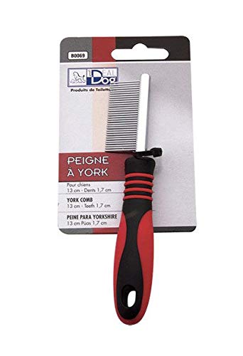 Idéal Dog Rot 13 cm Langhaarhunde Kamm