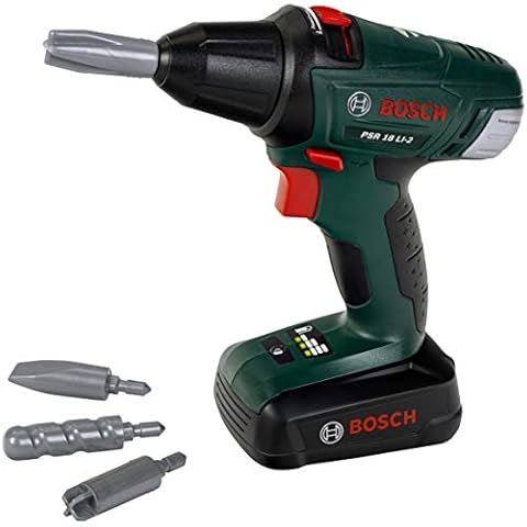 Theo Klein 8567 Bosch Cordless Screwdriver I Battery-Powered Screwdriver with Rotating and Interchangeable Bits I Light and sound I Toys for Children Aged 3 and over Cover