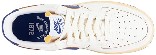 Nike Damen AIR Force 1 07 Sneaker, Sail Deep Royal Blue Vanille-Schaufel, 44.5 EU