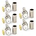 RANGEFUL FME Buchse für RG58 LMR195 RG303 RG141 RG142 RG400 RF Crimp Koaxialkabel stecker vernickelt (5er-Pack) 19 x günstig Kaufen-RANGEFUL FME Buchse für RG58 LMR195 RG303 RG141 RG142 RG400 RF Crimp Koaxialkabel stecker vernickelt (5er-Pack)