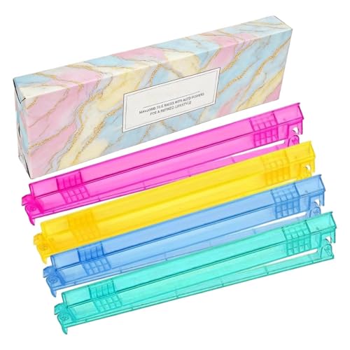 Support de Mahjong en acrylique transparent : set de 4 supports portables pour tuiles