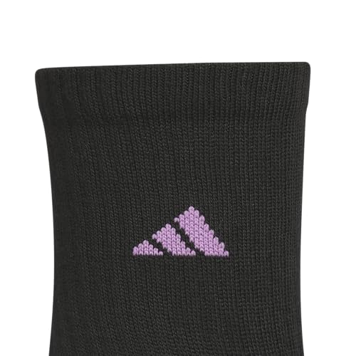 Image of adidas Kids Athletic Cushioned 6-Pack Crew (Little Kid /Big Kid /Adult)