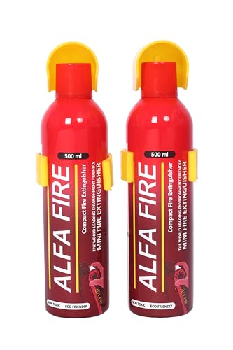 Handy AFFF Foam Fire Extinguisher Bottle – 500ml | Aluminium Body...