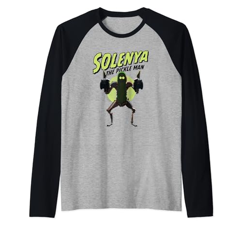 Image of Rick and Morty Solenya Raglan Baseball Tee