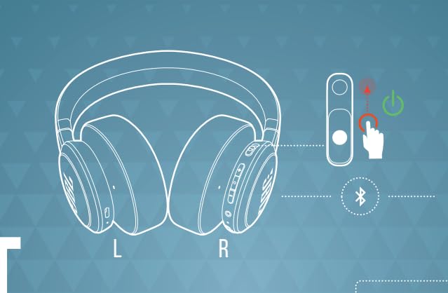 Image of JBL Live 660NC - Wireless Over-ear Noise Cancelling headphones, JBL Signature Sound, Voice Assist, Up to 50Hrs of Battery with Speed Charging, Comfort-fit fabric headband and carrying pouch (Black)