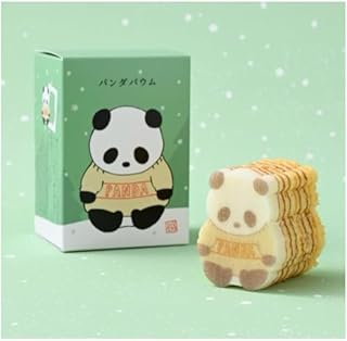 セーターパンダバウム(プレーン味) クリスマス限定 型抜きバウム バウムクーヘン パンダバウム カタヌキヤ