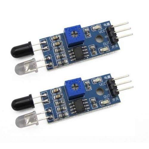 Anil Electronics Store 2 Pcs IR Proximity Sensor for line follower and Obstacle sensing Robots - IR Sensor (2 x IR Proximity Sensor) (B083XKLL5D) Amazon Price History, Amazon Price Tracker