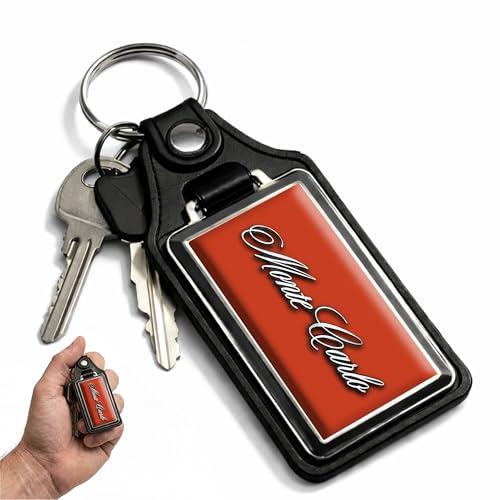 Image of Brotherhood Car Key Chain for Monte Carlo - Classic Models Keychain for Men and Women Gift Key Ring