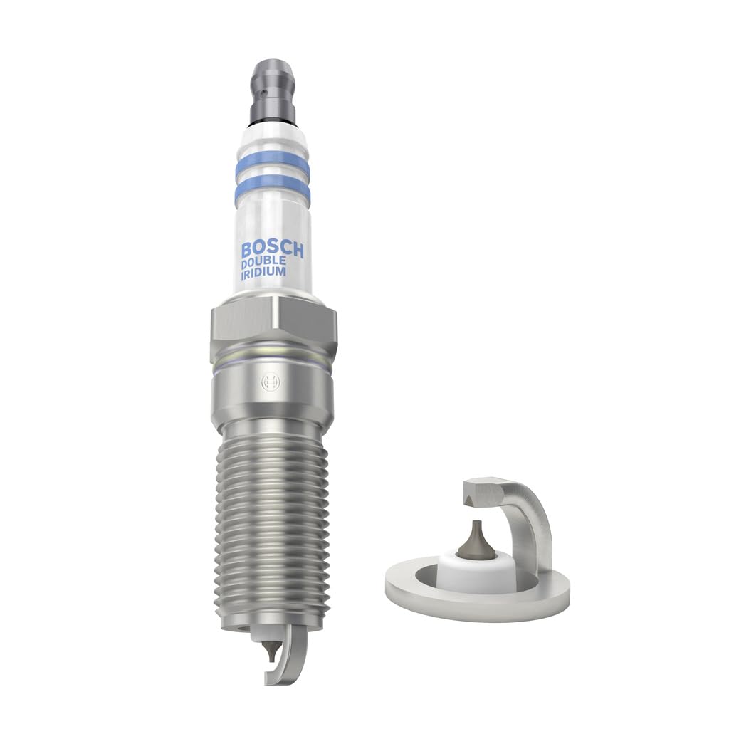 Bosch HR8NII332X - Zündkerzen Double Iridium - 1 Stück (Packung mit 4)