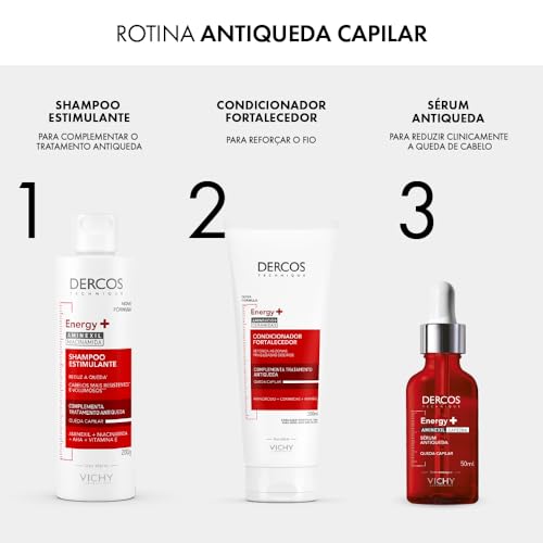 Vichy Dercos Refil Shampoo Energy+ 200G