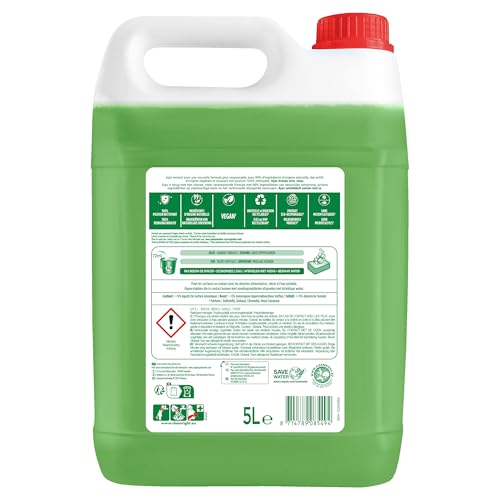 AJAX Nettoyant Ménager surfaces & Sol Fête des Fleurs Parfum Muguet Sans rinçage Idéal collectivités Grand Format Bidon de - vue 3