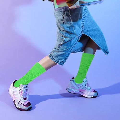 Image of Gvhntk Slouch Socks Women 80s 90s Scrunch Socks Extra Long Slouchy Sock Knee High Sock