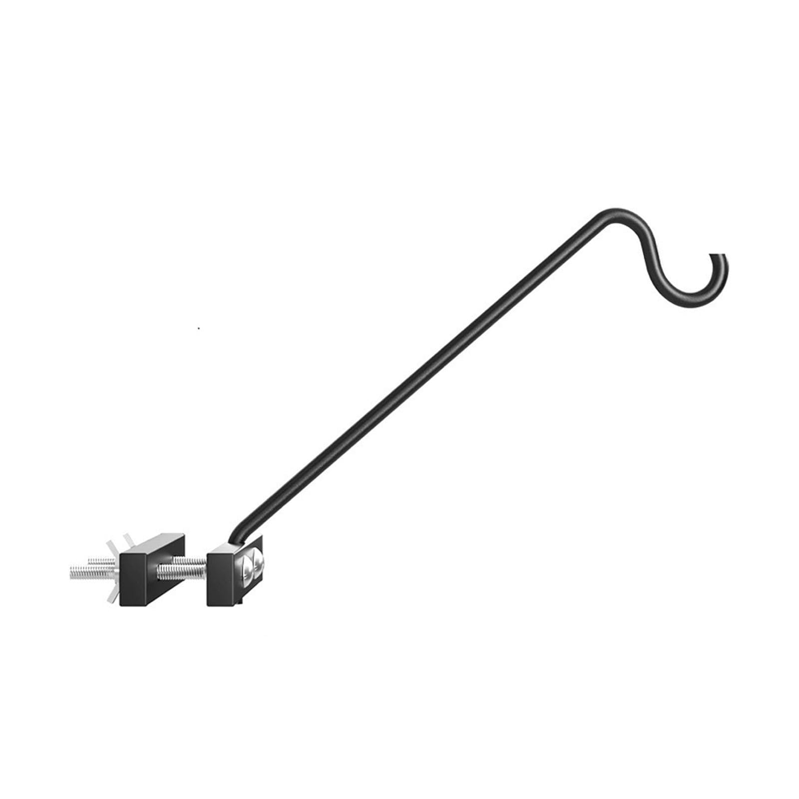 MYCENSE Bird Feeder Hook Hanger 360 Degrees Rotatable Solid Steel Hanging Plant Bracket for Outside Outdoor Wind Chimes