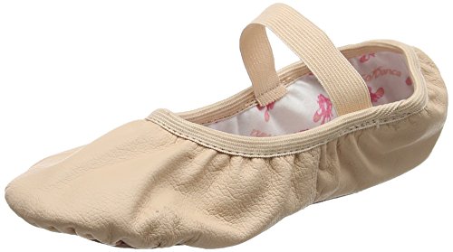 SD69L Soft Leather Elastic Casing Ballet Shoes