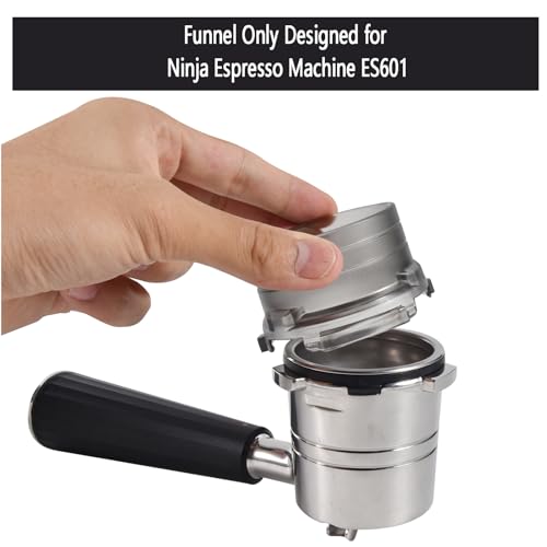 Portafilter Funnel for Ninja Luxe ES601 Espresso Machine, Anti-Splash — view 3