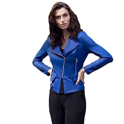 Liquid Leather Biker Womens Jacket