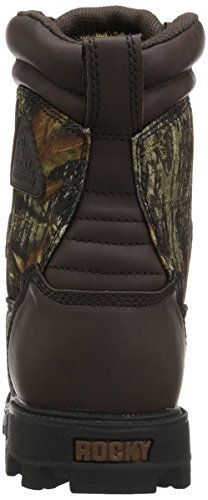 Rocky Unisex-Kid's Fq0003627 Mid Calf Boot, Mossy Oak Break Up Camouflage, 4 W Us Big Kid #TOP2