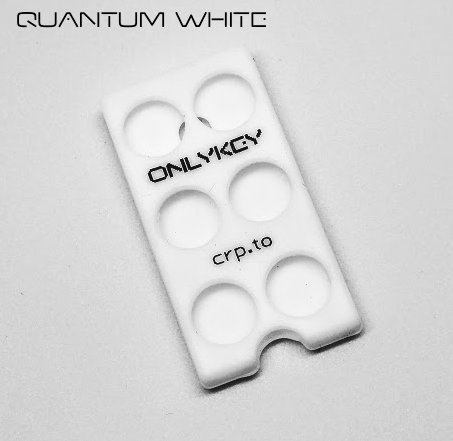 OnlyKey Silicone Case - Quantum White