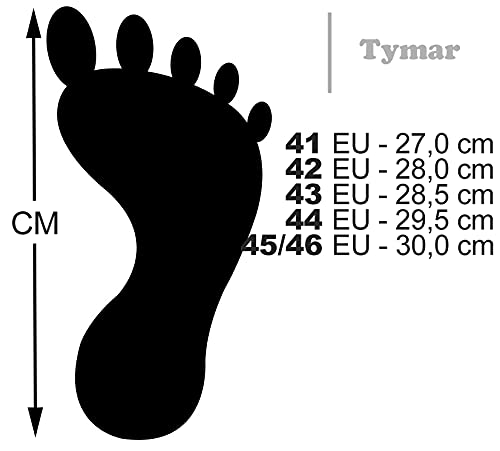 Tymar Herren Leichte Kurze Gartenschuhe Eva Kurzschaft Gummistiefel Regenstiefel Boots Outdoor Freizeit (Schwarz, 44 EU)