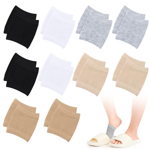 Image of Twistover 10 Pairs Women's Slide Sandle Sock Open Toe Slide Liner Slipper Shoe Foot Protector No Show Toeless Half Socks