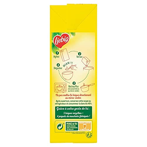 Petits Légumes Et Pâtes LIEBIG Soup' 1L - Solution repas chaud pour petits budgets