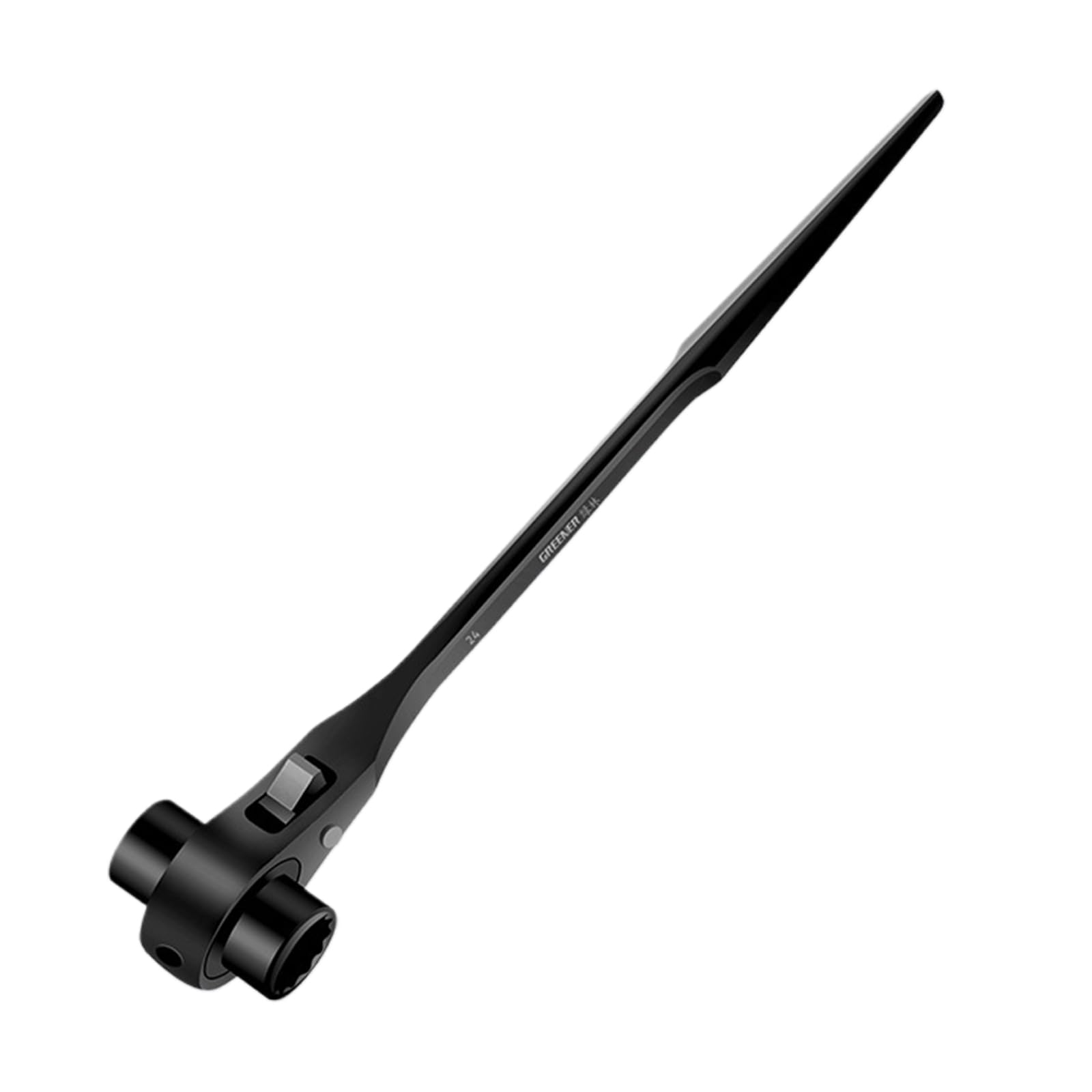 Zwwaazhf 22X24mm 10-32Mm Ratchet Wrench Socket Plum Blossom Multifunctional Pointed Tail Adjustable Socket Adapter Hand Tools Quick Release Combination Tool Steel Two-Way