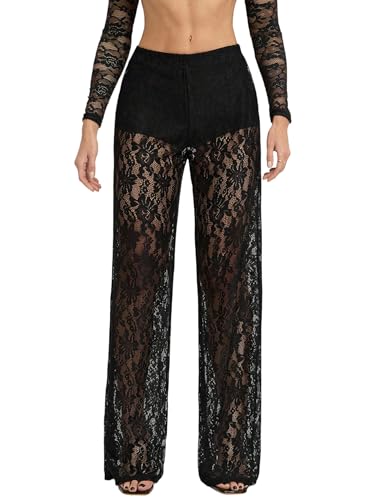 Tenue de rave sexy contre la chaleur : optez pour ce pantalon de fête transparent