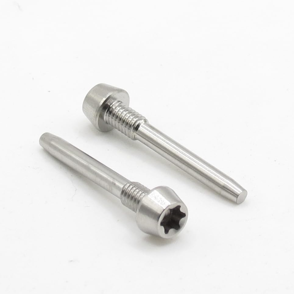Easybikeparts Titanium Brake Pad Retaining Pins for Magura MT2, MT4, MT5, MT6, MT7, MT8, Trail Sport, Trail Carbon Brakes (Silver)