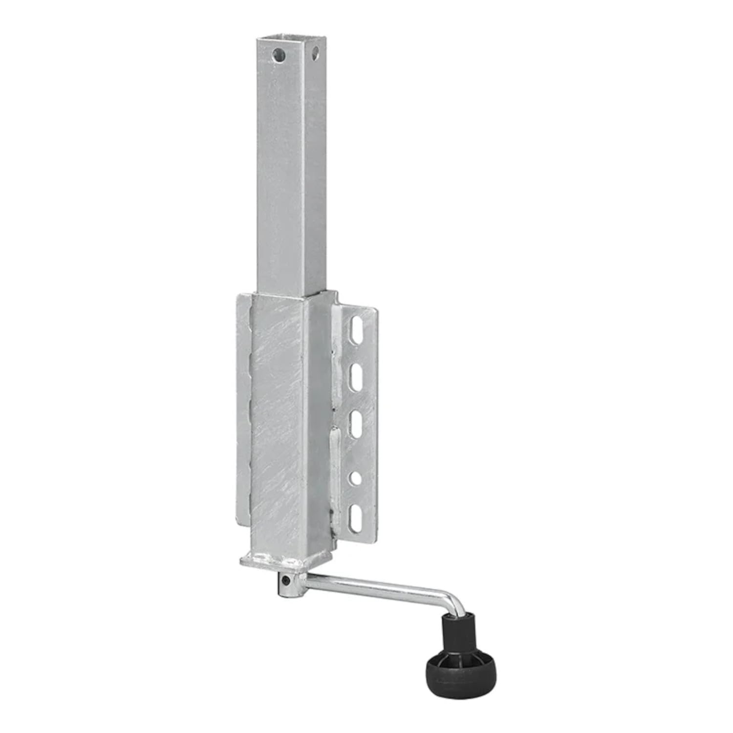 2 STK Bootsstütze Bootstrailer 40 x 40 mm höhenverstellbar mit 200 kg | Einstellbar und ausdrehbar als Spindelstütze oder Hubstütze für Bootstrailer, Preiswert&Gut