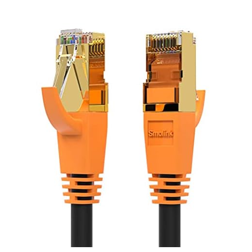 Cat8 Ethernet Cable 100ft, Indoor & Outdoor LAN Cable 26AWG Heavy Duty Waterproof Networking Patch Cable Shielded Durable Gold Plated RJ45 Connector for Router Modem Gaming PC TV PS4 Mac Laptop Xbox