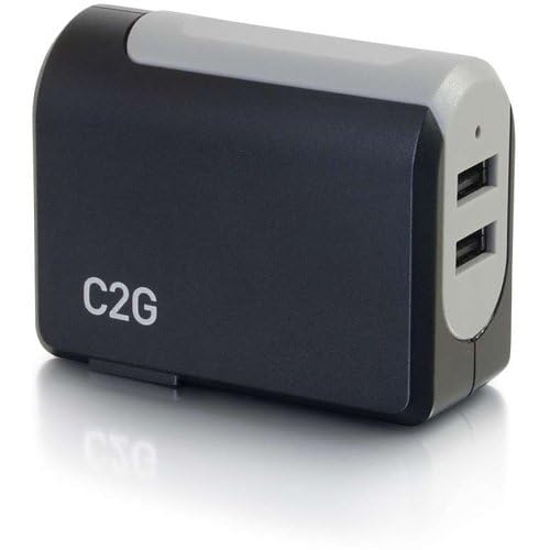 CG20276 2-Port USB Wall Charger AC to USB Adapter 5V 4 8A Output