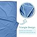 Sleeping Bag Liner, Self Tan Sleep Sack, Adult Sleep Sack, Two-Way-Zipper Expose Feet Separately, Portable Single Camping Travel Sheets for Hotel,Hostels,Business Trips