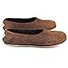 BureBure Classic Mens Slippers, Handmade Felted Shoes from Undyed Wool Father's day gift