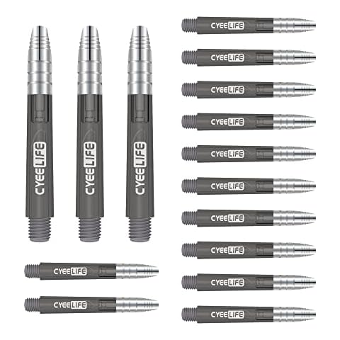 CyeeLife Professional Transparent Dart Shafts Kit Cover