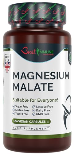 Malato di Magnesio 500mg 100 Capsule Vegane
