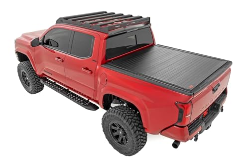 Image of Rough Country Hard Roll-Up Tonneau Cover for Toyota Tacoma (2024-2026)
