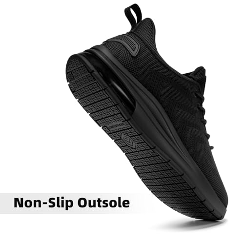 Image of LARNMERN Mens Running Shoes Slip On Breathable Walking Sneakers