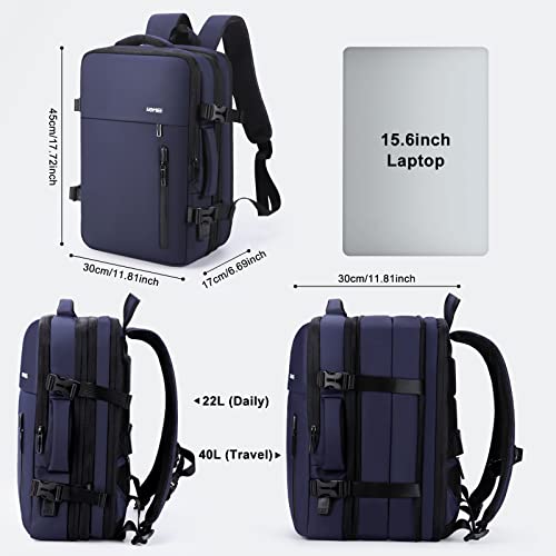 Mochila Impermeable Expandible para Ordenador Portátil - Imagen 3