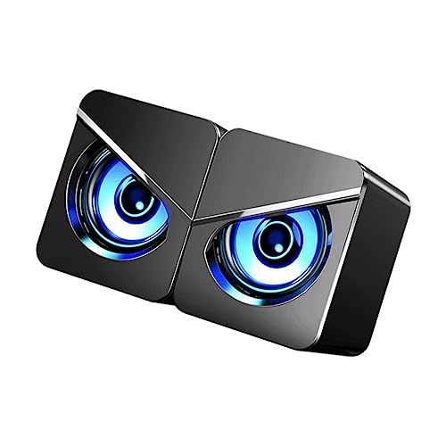 Altavoz de escritorio con sonido envolvente y carga USB multimedia