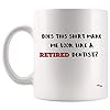 Not Applicable Retired Mug – Retirement Gift – Retire Presents Funny Jokes Cup – Friend Birthday Coffee Mug Dentist Retirement Gift Retired Dentist Women V S Meaningful Gift for Grandma Grandpa