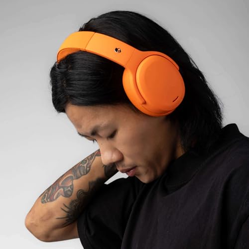 Image of Skullcandy Crusher ANC 2 Wireless Bluetooth Over-Ear Headphones with Active Noise Cancellation, Adjustable Sensory Bass, 50Hr Battery, 40 mm Drivers, Multipoint Pairing, Built-in Mic-Hazard