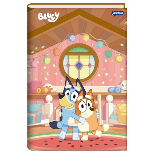 CADERNO BROCHURA 1/4 CD 80FLS BLUEY - JANDAIA - 75105-24