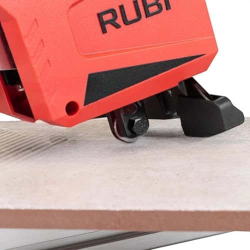 Image of Rubi F-ONE 1200 Manual Tile Cutter Machine | 4 Feet Tile Cutting Machine | 750 Kg Breaking Strength | Bearing System for Smooth Scoring | Includes 22 mm Wheel | PRO Series | 3-Year Warranty