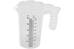 Valley Industries Multi-Purpose Measuring Pitcher - 8oz., Translucent: Essential Urine Measuring Container