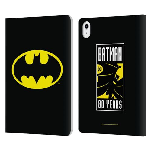 Étui portefeuille iPad Air 11 Batman en cuir compatible modèles 2020 à 2025