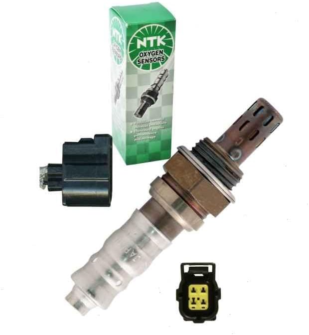 NTK Downstream Left Oxygen (O2) Sensor for Jeep Wrangler 3.8L V6 2007-09 | Fixes the O2/lambda sensor behind a check-engine light, rough idle and poor MPG; clears P0135. Direct-fit OE replacement.