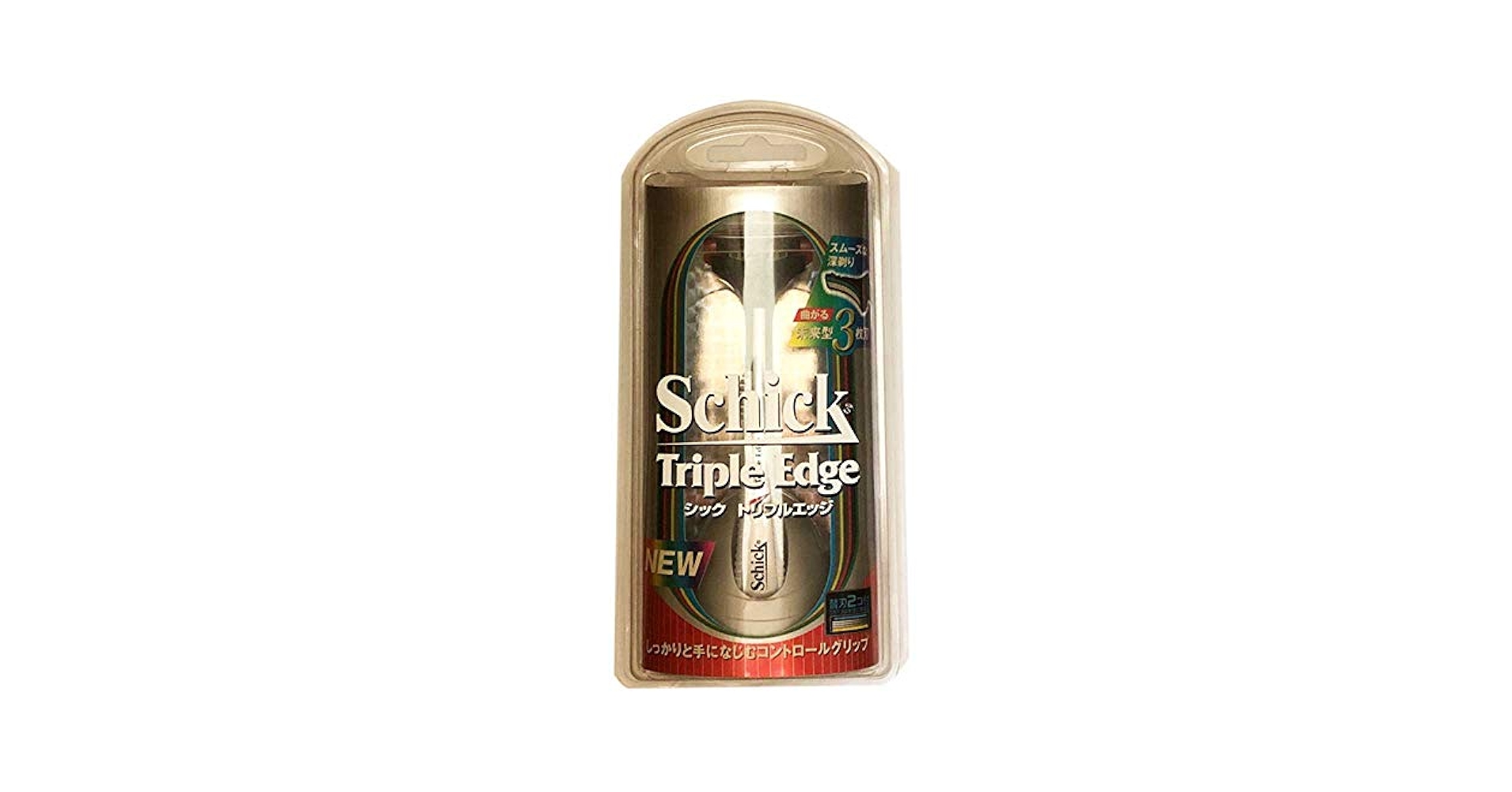 Amazon.co.jp: Schick シック トリプルエッジ ホルダー 替刃 2コ
